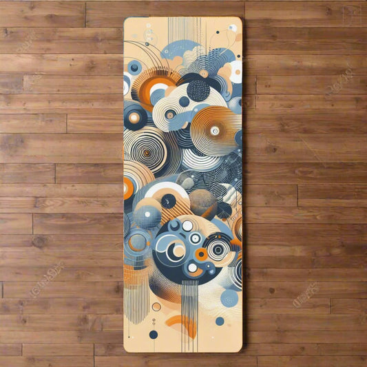 Yoga Mat Abstract Art