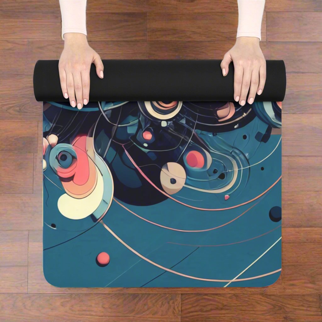 Abstract Yoga Mat