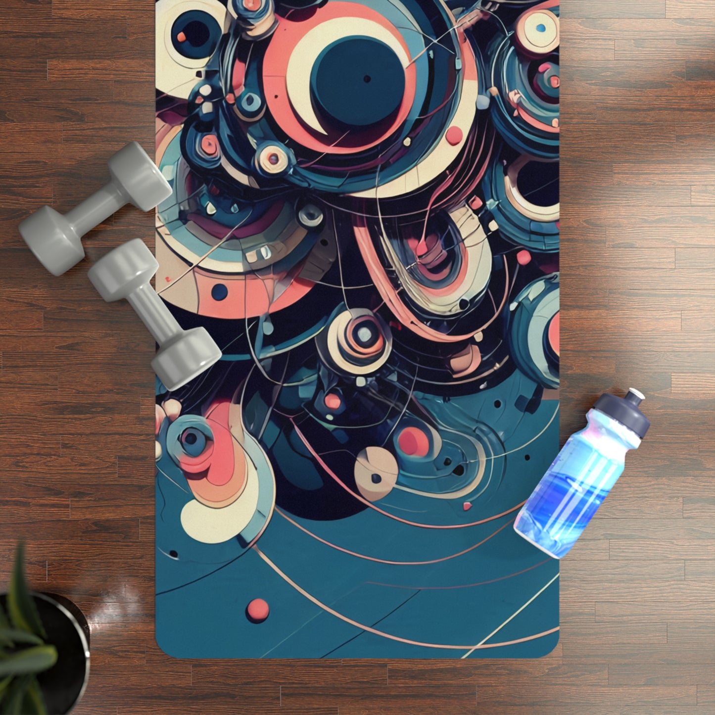 Abstract Yoga Mat